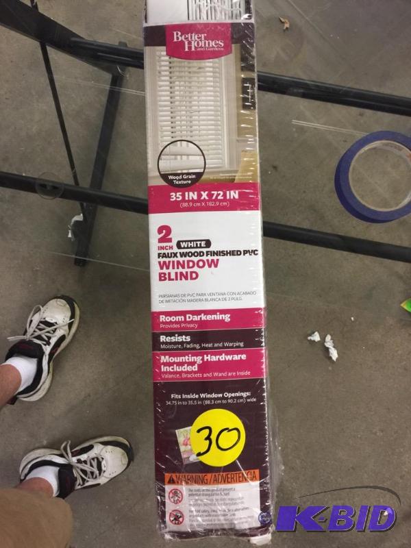 Better homes and garden forward to finish PVC window blind