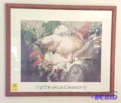 lot 10 image: Beautiful Framed Art Print by Suzi M. Mather