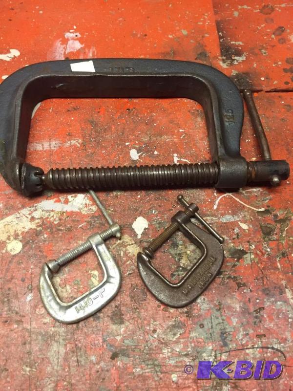 lot 110 image: C Clamps