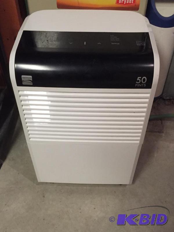 lot 137 image: Kenmore Dehumidifier