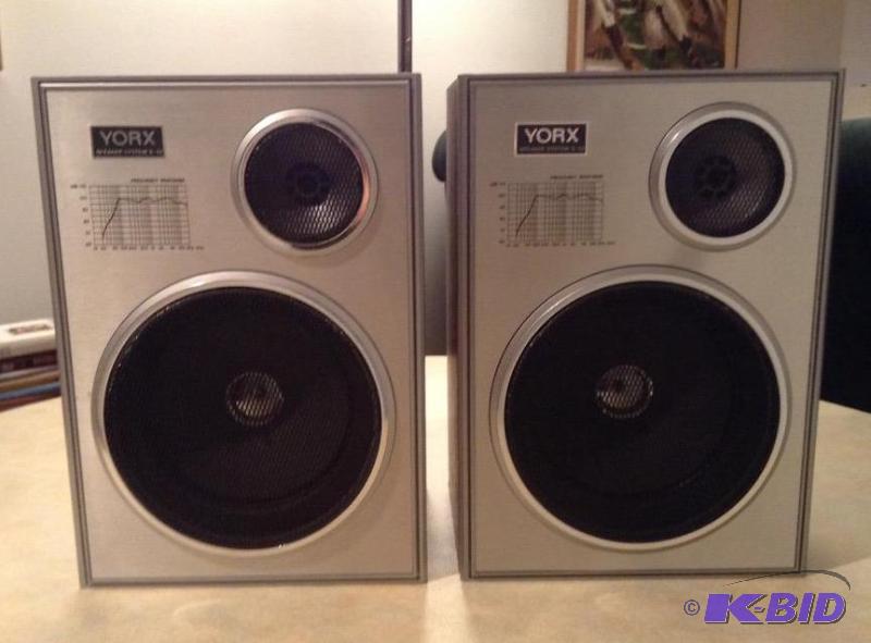 lot 145 image: Vintage YORX Model S-13 Tweeters