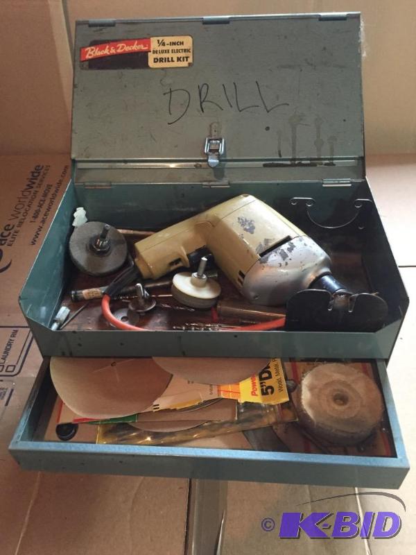 lot 230 image: Black & Decker Drill and More