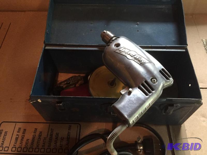 lot 233 image: Vintage SpeedWay Electric Drill
