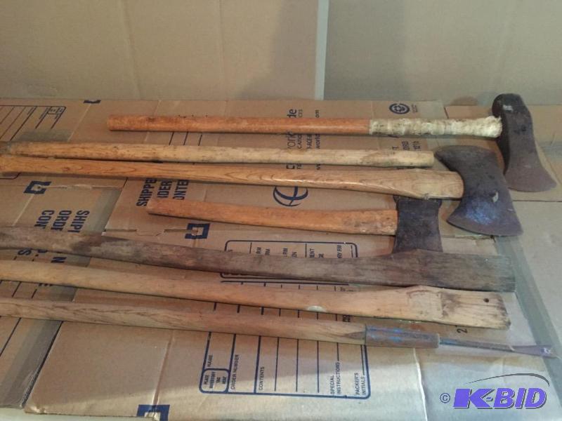lot 234 image: Selection of Axes and Ax Handles