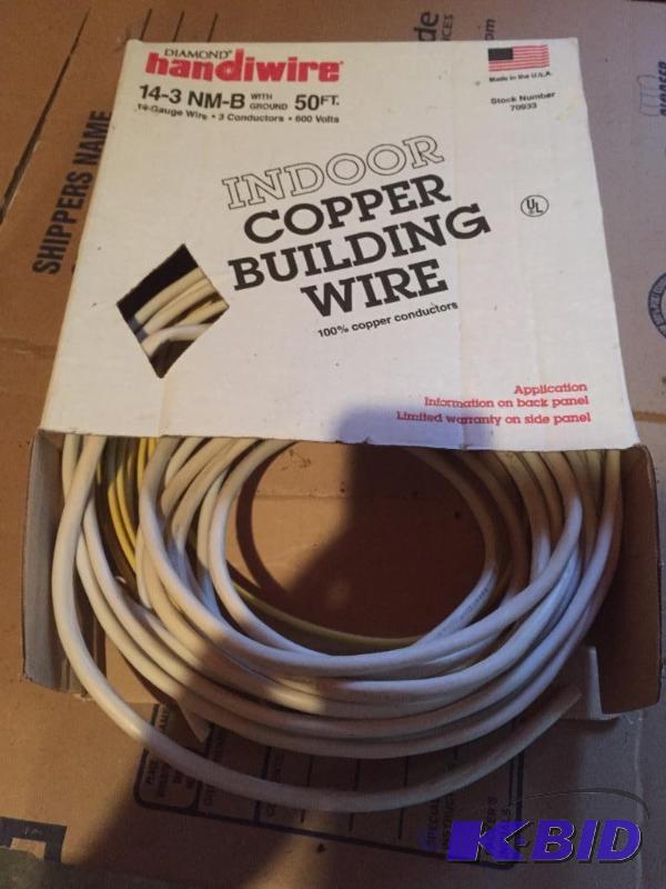 lot 253 image: Boxed Copper Wire