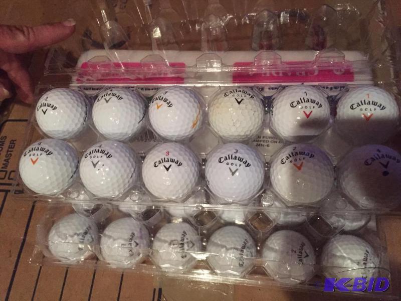 lot 257 image: Callaway Golf Balls