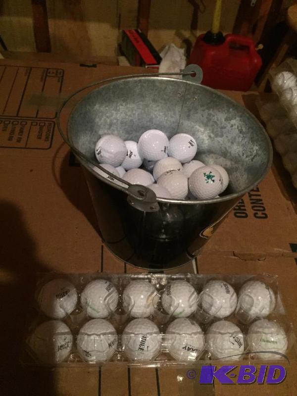 lot 261 image: Nike Golf Ball Mix