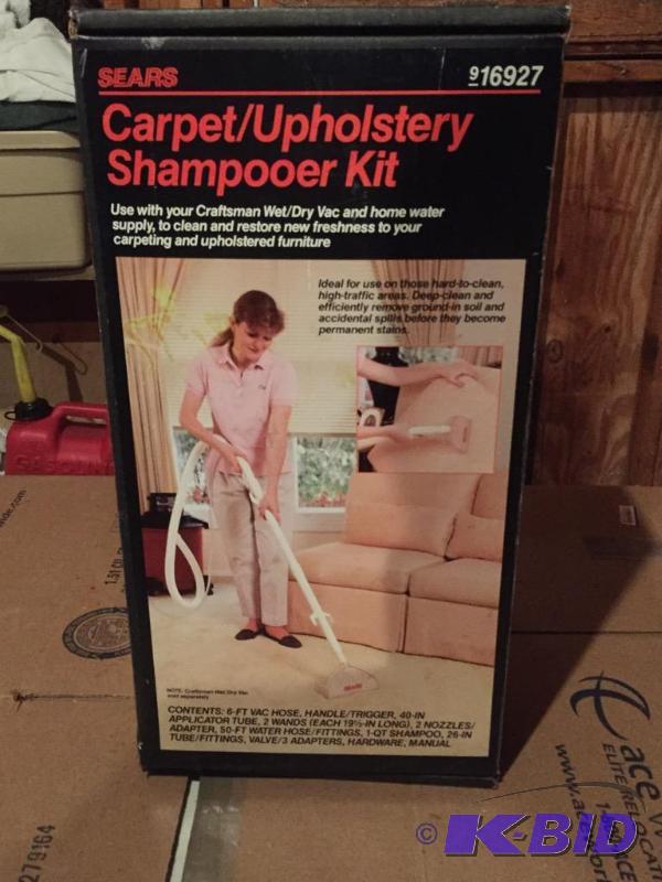 lot 267 image: Craftsman WetDry Vac Shampooer Attachment