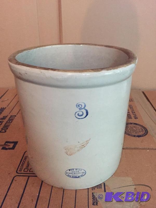 lot 280 image: Red Wing 3 Crock