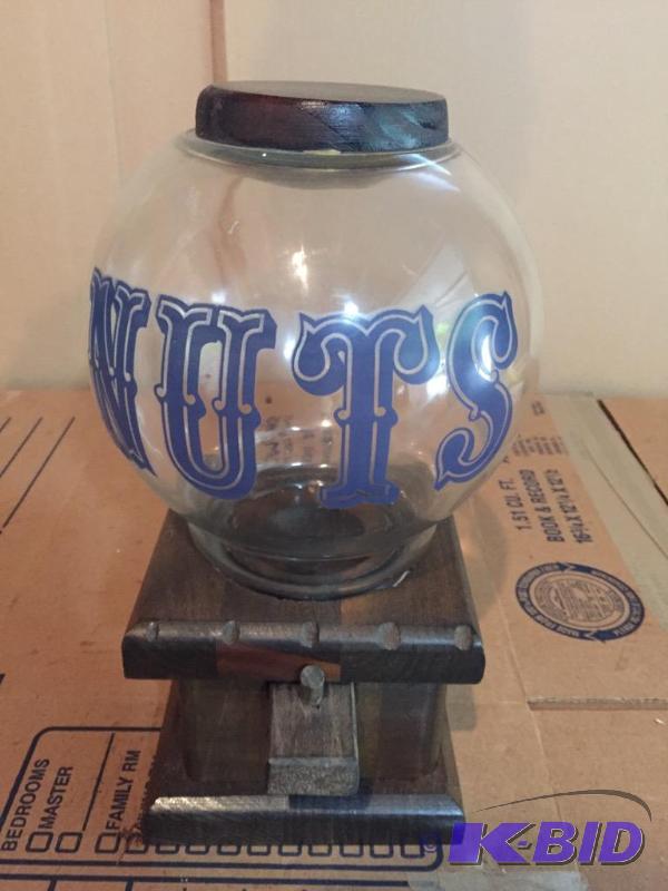 lot 281 image: Vintage Nut Dispenser