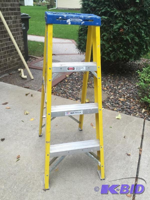 lot 306 image: Werner 6 Step Ladder