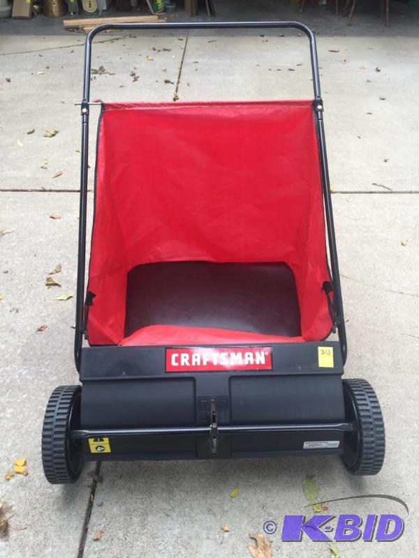 lot 313 image: Craftsman LawnLeaf Vacuum
