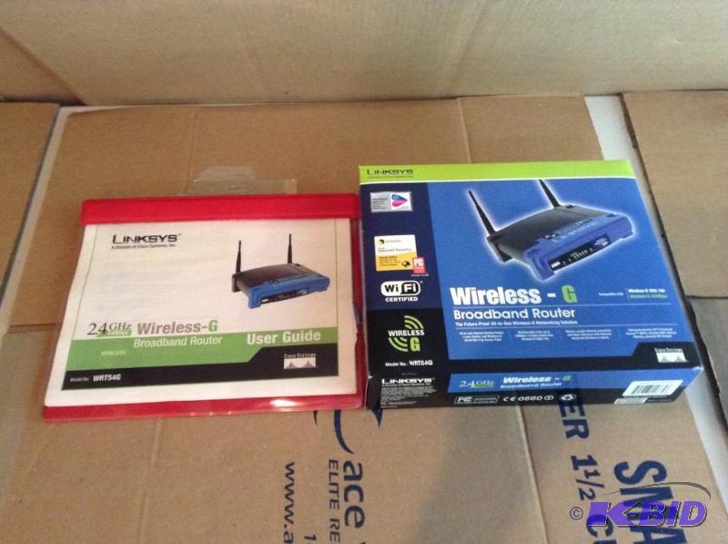 lot 341 image: Linksys Broadband Wireless Router