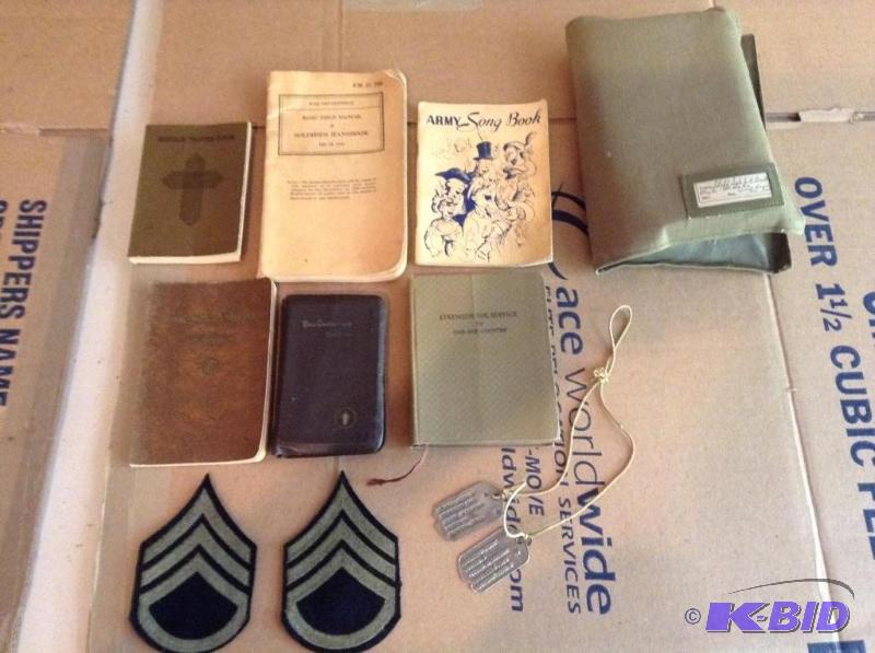 lot 347 image: Military Items