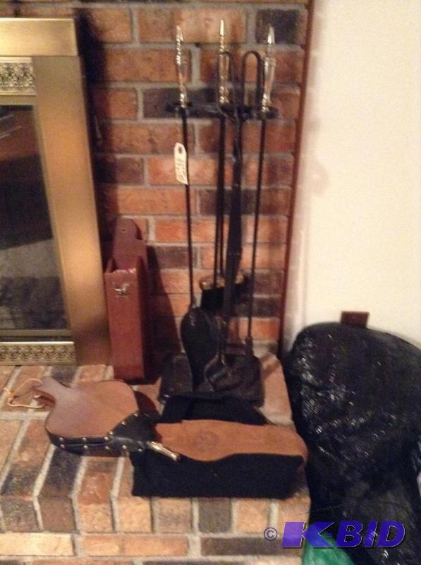lot 39 image: Fireplace Tools and Accessories
