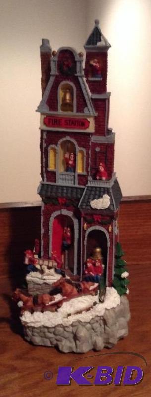 lot 44 image: Fire Station Collectible