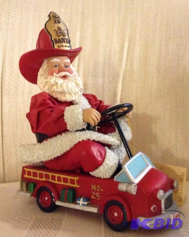 lot 95 image: North Pole Santa Firefighter by KSA Collectibles
