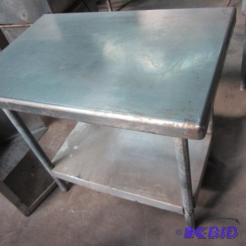 Stainless Prep Table