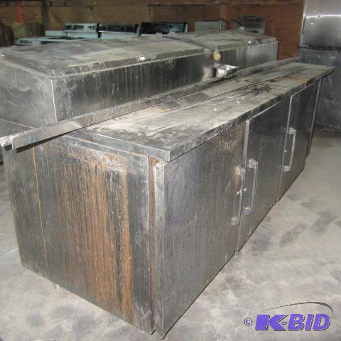 Stainless Prep Refrigerator Table