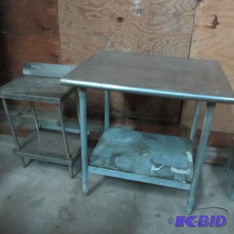 Stainless Prep Table