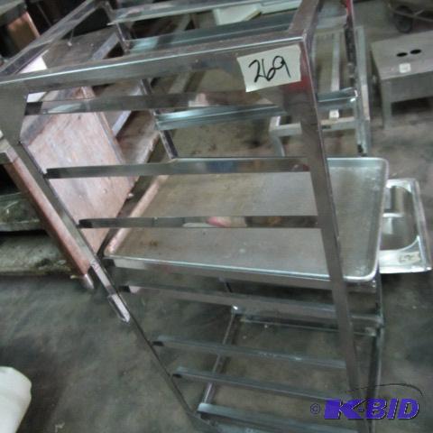 Stainless Tray Cart