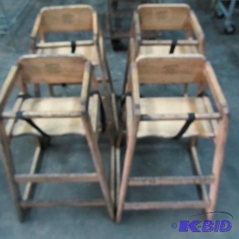 Wooden High Chairs