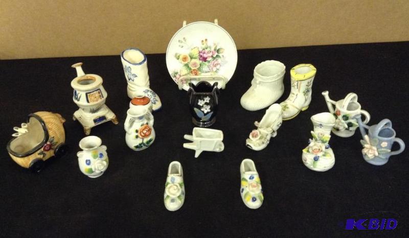 lot 23 image: Decorative Shoes, Water Cans & More