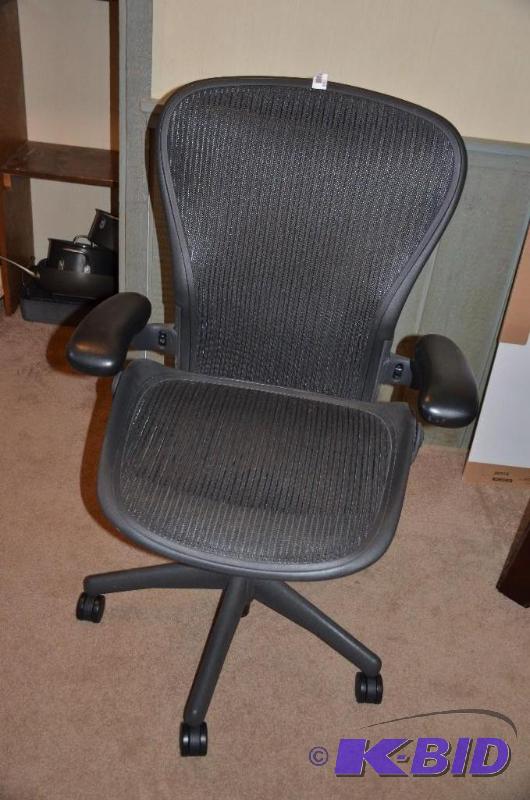 lot 110 image: Herman Miller Chair...