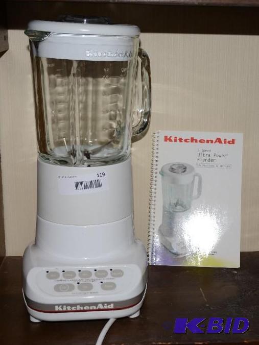 lot 119 image: KitchenAid&nbspUltra Power&nbspblender mode...