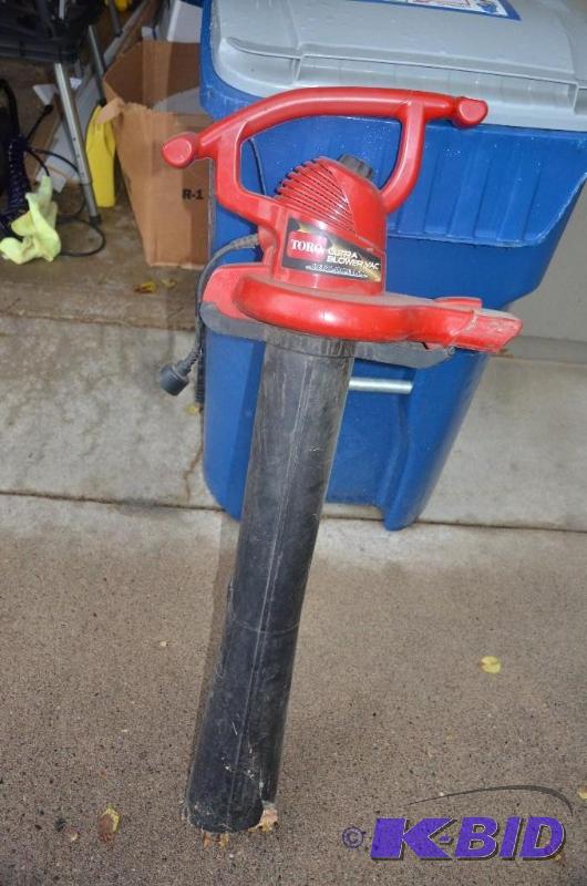 lot 144 image: Toro Ultra Blower Vac Metal Impeller....
