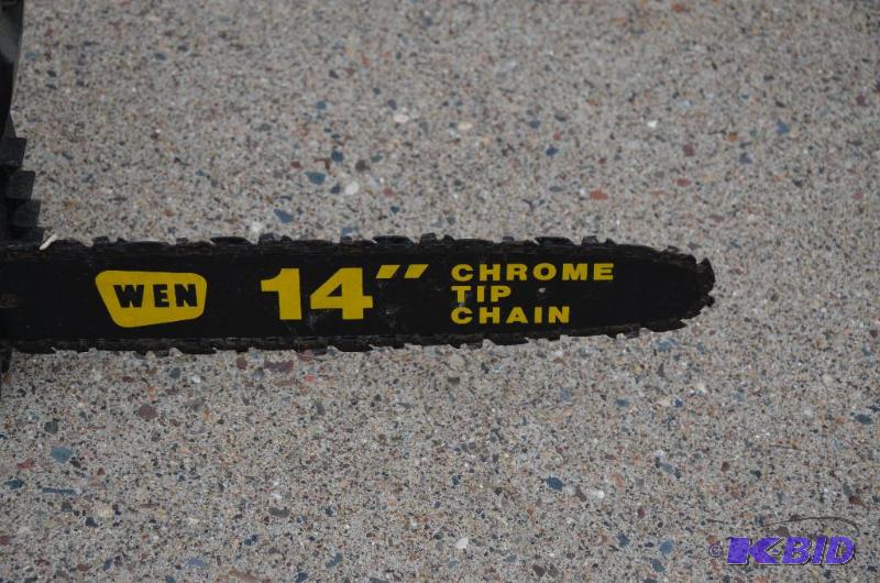 WEN 14" Electric Chain saw Model 6014 2 Whiteford VICTORY