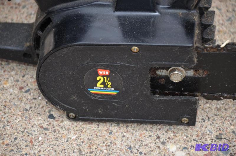 WEN 14" Electric Chain saw Model 6014 2 Whiteford VICTORY