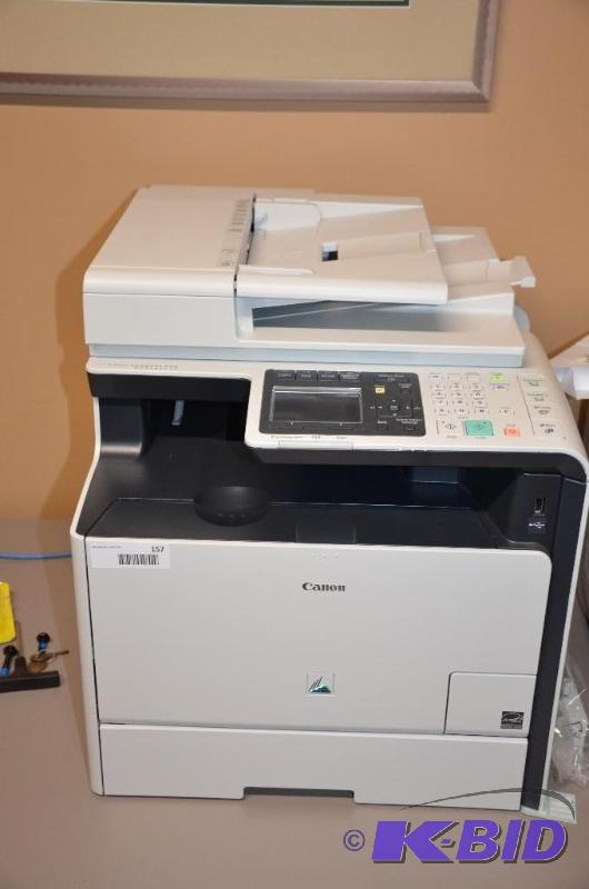 lot 157 image: Color Image Class MF8580Cdw 4 in 1 printer. T...