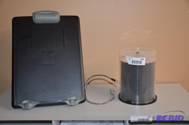 lot 164 image: Large pack of DVD-R 4.7GB each DVD plus a fle...