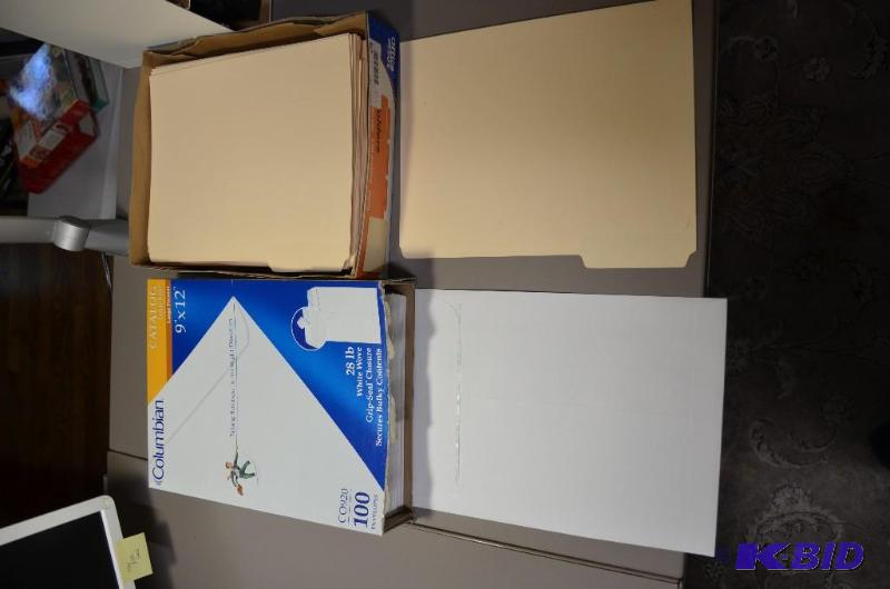 lot 172 image: File Folders & envelopes...