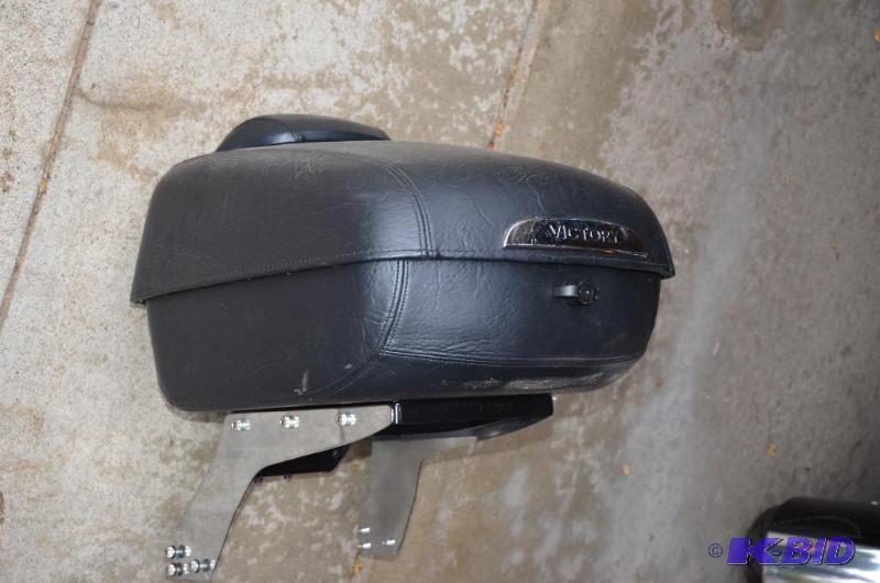 lot 201 image: Victory Motorcycle storage truck accessory, b...