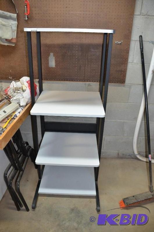 lot 59 image: IKEA Shelf  22x22x58 we think its IKEA ...