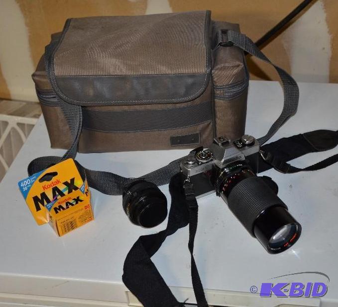 lot 79 image: MINOLTA XG1 35mm&nbspfilm camera with lens &...