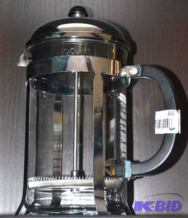 lot 86 image: Large BODUM Coffee Press...