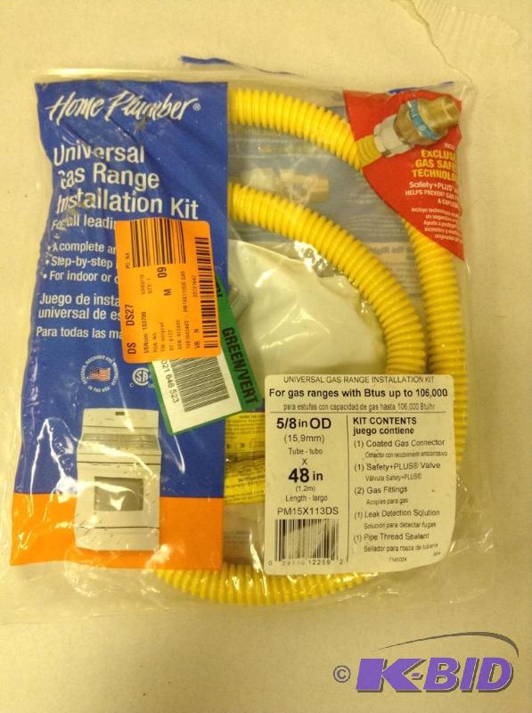 Universal Gas Range Installation Kit
