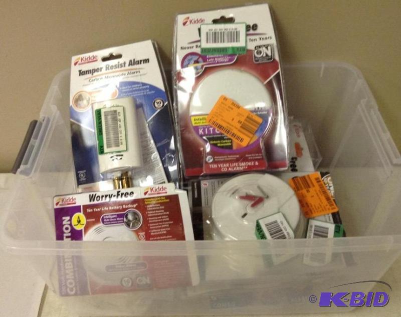 Carbon Monoxide and Smoke Detector Lot 1