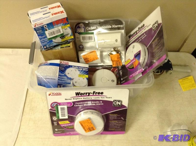 Carbon Monoxide and Smoke Detector Lot 3