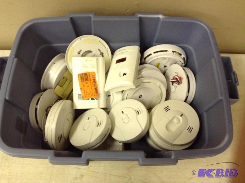 Carbon Monoxide and Smoke Detector Lot 4