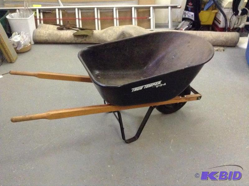 True Temper Wheelbarrow and Storage Bins