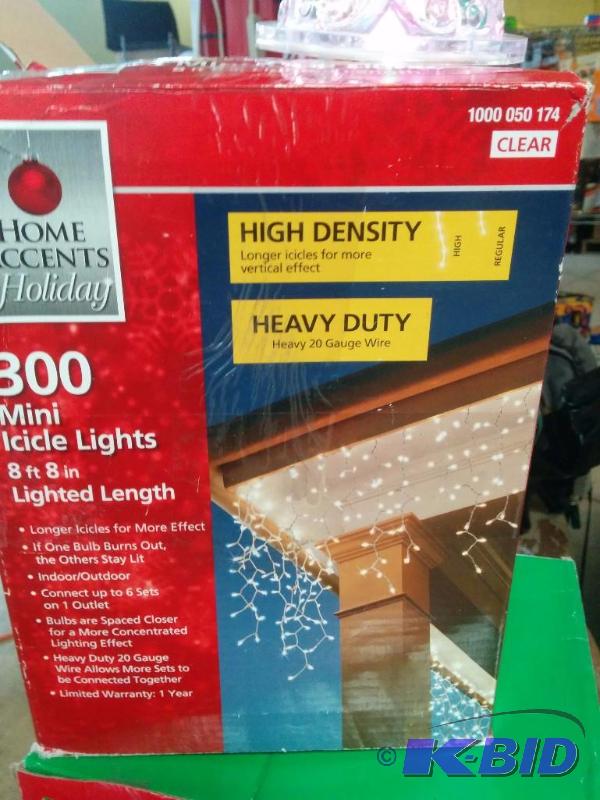 300 Icicle lights