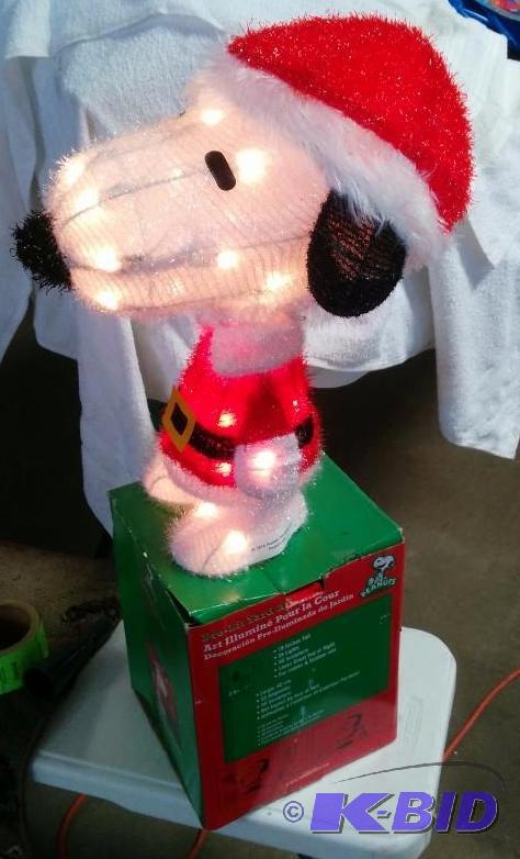 Snoopy Yard Art
