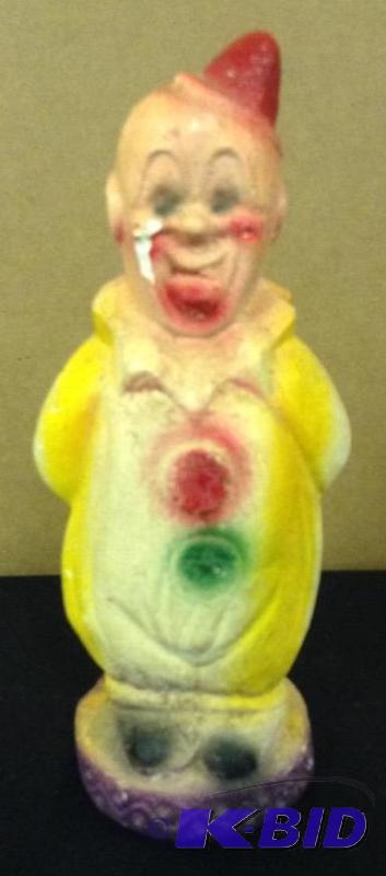 Vintage Chalkware Clown