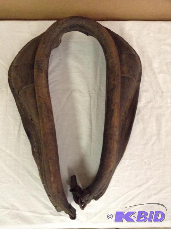 Vintage Leather Horse Collar