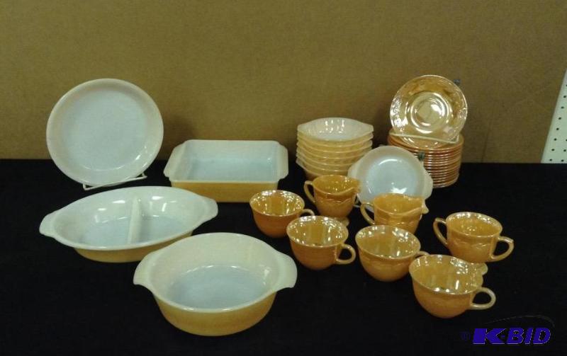 Fire King Lusterware Dishes & Baking Dishes