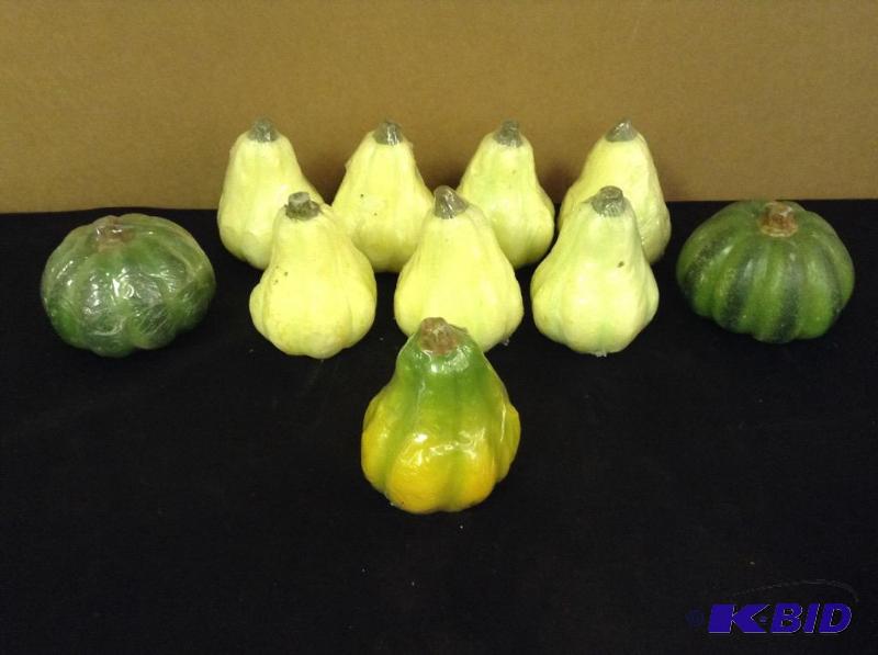 Squash Vegetable Candles